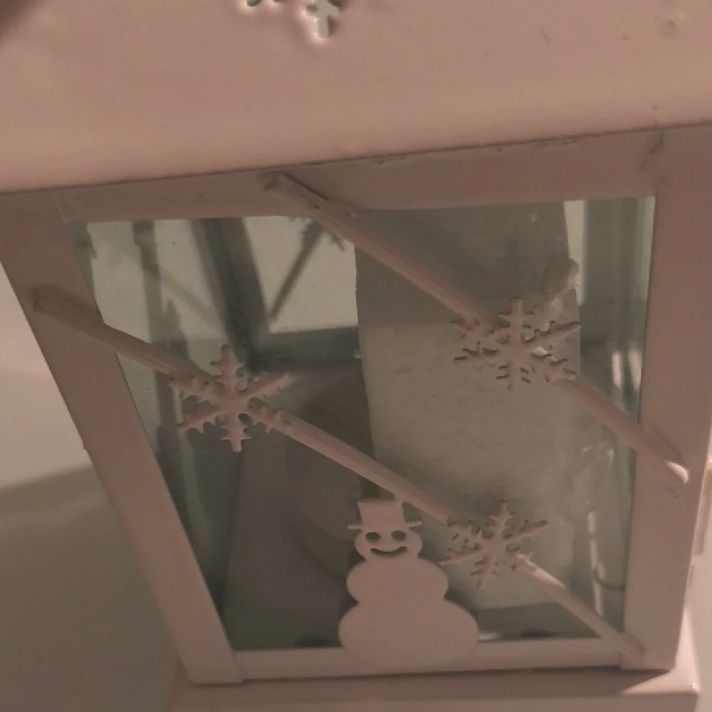 White Snowflake Lantern